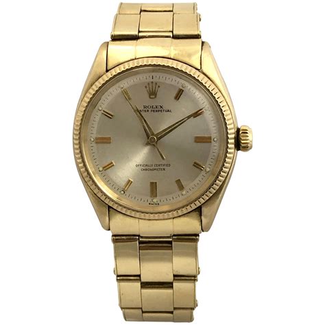 rolex 6567 gold|Rolex Oyster Perpetual 34 6567 .